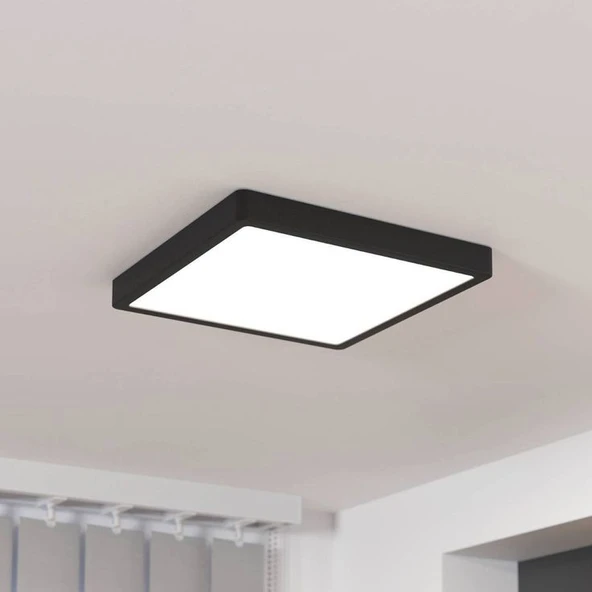 24 Watt Beyaz Işık, Çok Kaliteli Sıva Üstü Metal Kasa Tavan Armatürü, 1700 Lümen 6500 Kelvin Armatür - 2