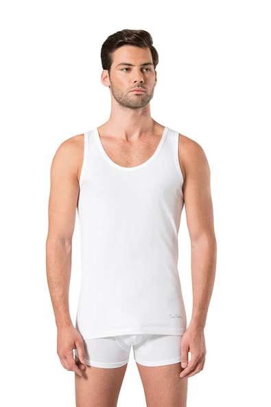 Pierre Cardin  Beyaz Stretch Boxer 6 Adet
