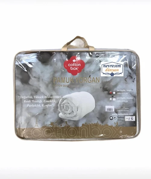 Cotton Box Pamuk Tek Kişilik Yorgan - Resim 2