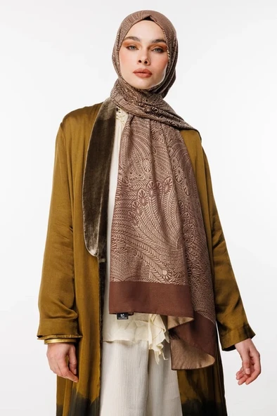 MOONCORN MAYRA DESEN ÇİFT TARAFLI ŞAL - 2