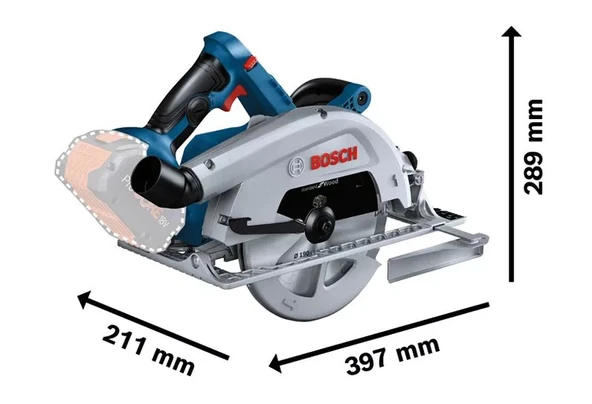 Bosch Gks 18v-68 C  Akülü Daire Testere 2 x 5 Ah. Set - 3
