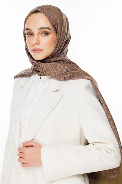 MOONCORN MOROCCO DESEN ÇİFT TARAFLI ŞAL - 9