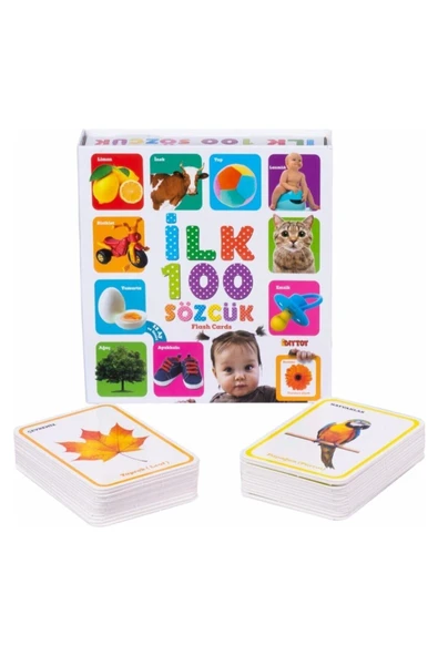 DIYTOY ıza Kart İlk 100 Sözcük - 4