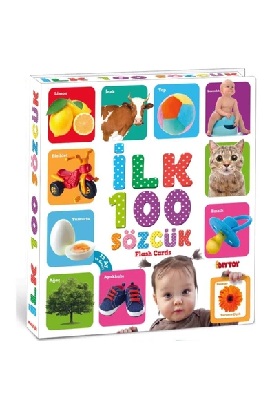 DIYTOY ıza Kart İlk 100 Sözcük