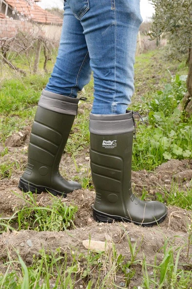 Pollyboot Vega 46 Numara Boğazlı Poliüratan Çizme - 5
