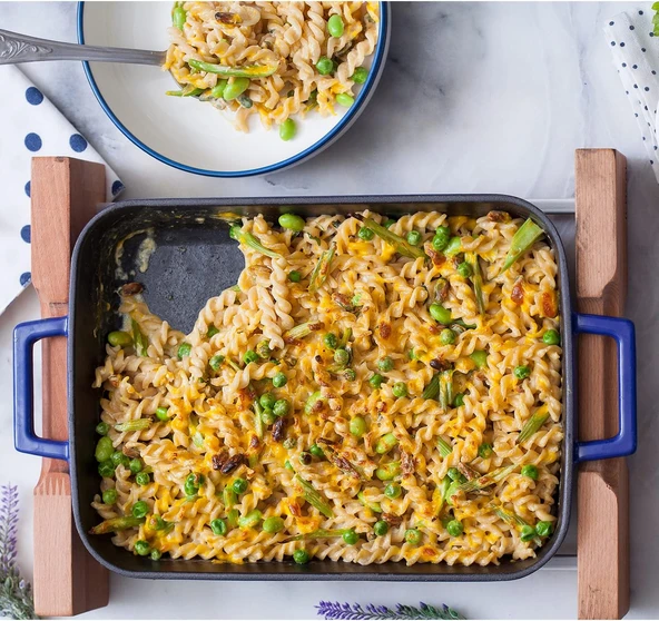 Lava LV P TP 2640 K4 B Ahşap Altlıklı 26x40 cm Mavi Döküm Dikdörtgen Fırın Tepsisi - 4