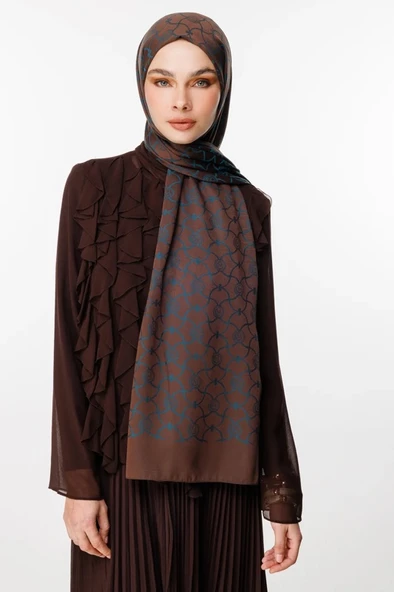 MOONCORN MARRAKECH DESEN ÇİFT TARAFLI ŞAL - 6