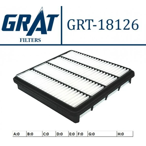 Grat Hava Filtresi Mitsubishi Lancer 2008-2013/ASX 2011-2013