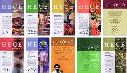 Hece Öykü "İki Aylık Öykü Dergisi" 9 Sayı Takım / Yıl: Aralık 2018 Sayı: 254, 256, 86, 257, 88, 261, 89, 262, 263