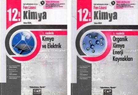12. Sınıf Yeni Müfredata Uygun Fen Lisesi Kimya 2 Fasikül Takım / 1 Kimya ve Elektrik 2 Organik Kimya Enerji Kaynakları "Ezberletmez Öğretir"