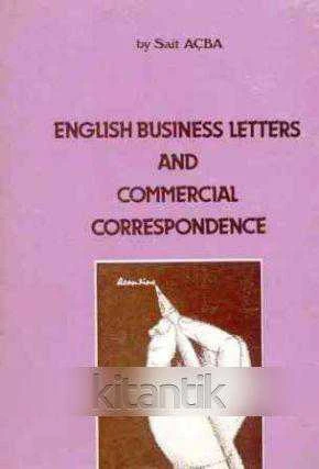 ENGLISH BUSINESS LETTERS AND COMMERCIAL CORRESPONDENCE