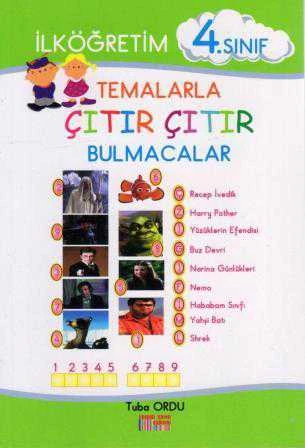 Çıtır Çıtır Bulmacalar (Temalarla)  İlköğretim 4. Sınıf