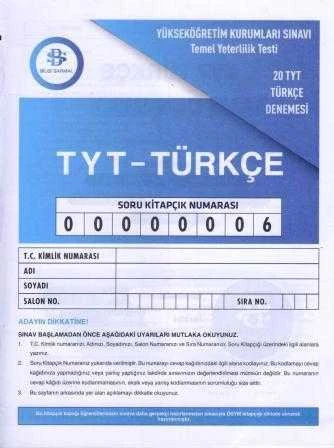 Bilgi Sarmal TYT Türkçe Deneme - 6