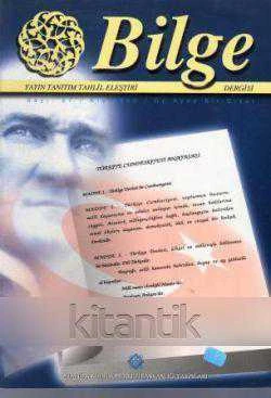 BİLGE YAYIN TANITIM TAHLİL ELEŞTİRİ DERGİSİ  SAYI 2001/27 (T. C. ANAYASASI)