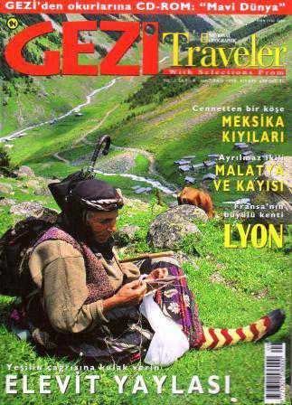 National Geographic Gezi Traveler Haziran 1998 Sayı: 9 - Meksika Kıyıları - Malatya ve Kayısı - Lyon - Elevit Yaylası - Brooklyn Köprüsü