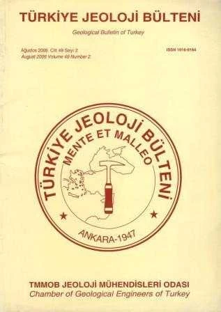 Türkiye Jeoloji Kurumu Bülteni Yıl: 2006 Sayı: 2 Cilt: 49