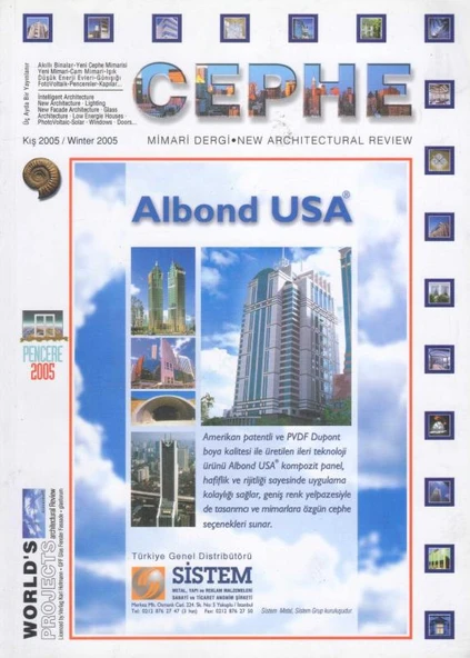 Cephe Mimari Dergi Yıl: Kış 2005