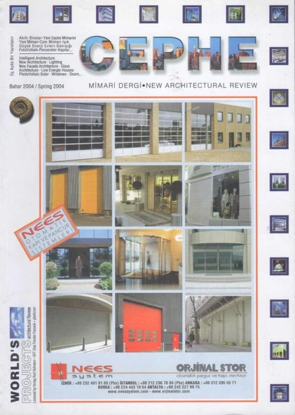 Cephe Mimari Dergi Yıl: Bahar 2004