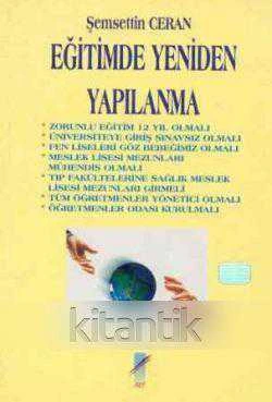 Eğitimde Yeniden Yapılanma (2002 Yılı Birinci Baskısı)