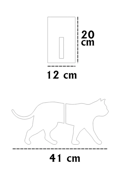 Kedi Figürlü Ahşap Dekoratif Kitap Tutucu 20 cm - 7