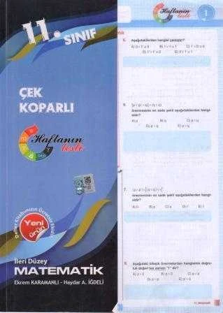 11. Sınıf Çek Kopar İleri Düzey Matematik Haftanın Testi