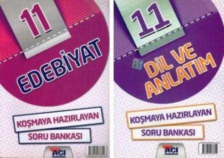 11. Sınıf Dil ve Anlatım Koşmaya Hazırlayan Soru Bankası + Edebiyat Koşmaya Hazırlayan Soru Bankası / 2 Kitap Birarada