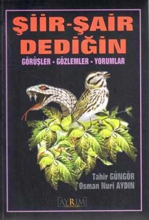 Şiir - Şair Dediğin (Görüşler - Gözlemler - Yorumlar) - 2012 Yılı İlk Baskısı