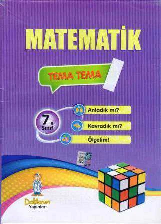 7. Sınıf Matematik Tema Tema Anladık mı? Kavradık mı? Ölçelim! (6 Fasikül Takım) Lütfen Açıklamayı Okuyunuz