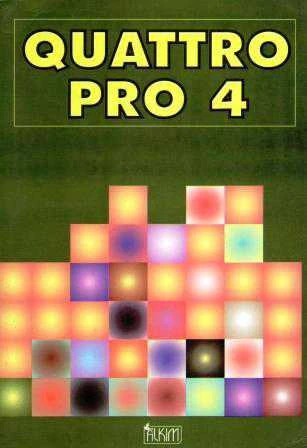 Quattro Pro 4 (1993 Yılı İkinci Baskısı)