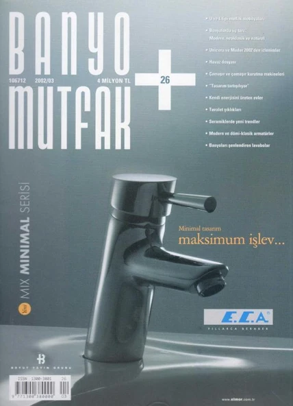 Banyo Mutfak Dergisi 2002/3 - 26