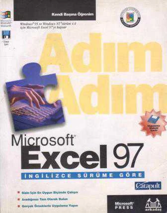 Adım Adım Microsoft Excel 97 İngilizce Sürüme Göre - 1997 Yılı İlk Baskısı