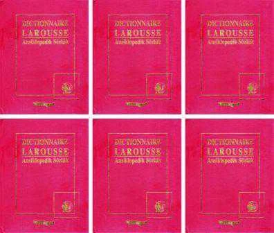 Dictionnaire Larousse Ansiklopedik Sözlük 6 Deri Ciltli Tam Takım