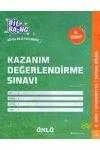 Ünlü Bil Bang Büyük Bilgi Patlaması 8. Sınıf Sayısal Bölüm Kazanım Değerlendirme Sınavı