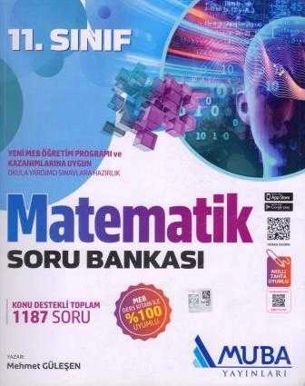 11. Sınıf Matematik Soru Bankası / Yeni MEB Öğretim Programı ve Kazanımlara Uygun Okula Yardımcı Sınavlara Hazırlık / Konu Destekli Toplam 1187 Soru