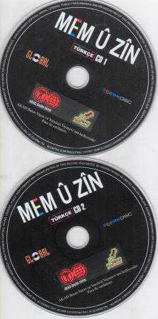 Mitoloji Seti - Mem û Zin Filmi 2 CD Takım (Birinci Baskı)