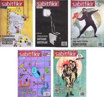 Sabitfikir Güncel Edebiyat Dergisi 2011, 2012, 2013 ve 2014  Yılı Toplam 22 Sayı Takım