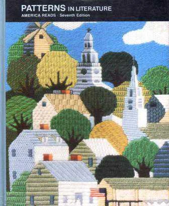 Patterns in Literatüre (America Reads) (1987 Yılı Ciltli, Kuşe Kağıda, Renkli, Resimli, İlk Baskısı)