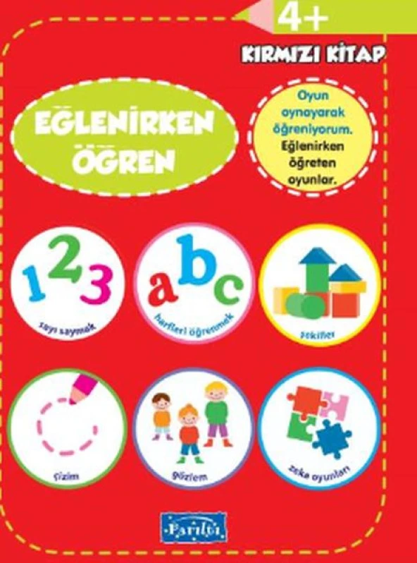 Eğlenirken Öğren Kırmızı Kitap 4+