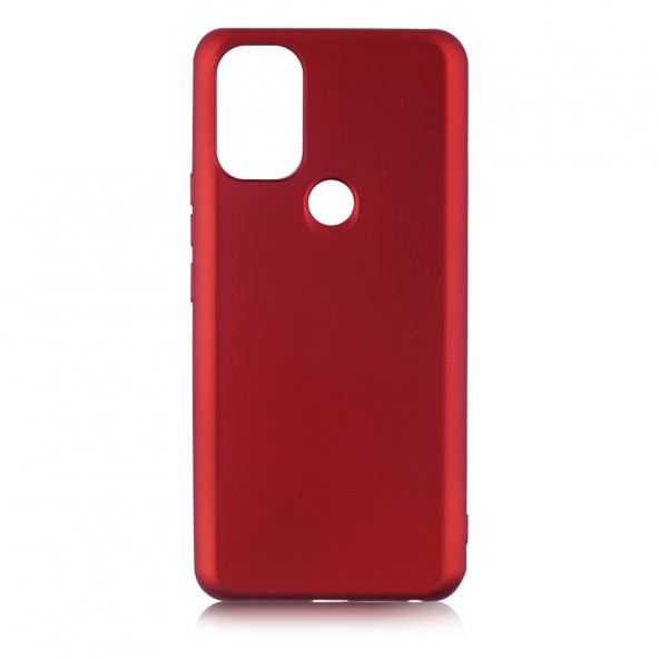 KNY General Mobile GM21 Pro Kılıf Ultra İnce Mat Silikon Kırmızı