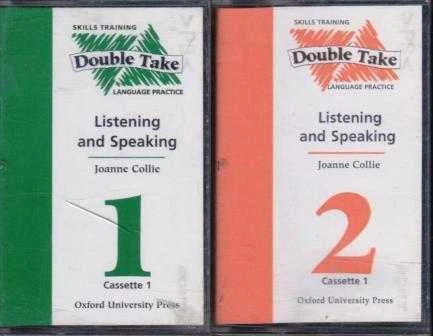 Double Take Listening and Speaking 1 Cassette 1 + 2 (Two Cassette Set)
