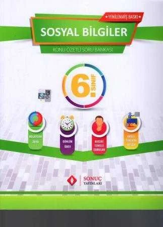 6. Sınıf Sosyal Bilgiler Konu Özetli Soru Bankası (Kolaydan Zora - Günlük Ödev - Beceri Temelli Sorular - Akıllı Tahyaya Uyumlu)
