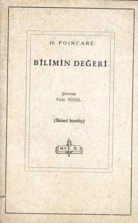 Bilimin Değeri / Fethi Yücel Çevirisi - 1964 Yılı İkinci Baskısı