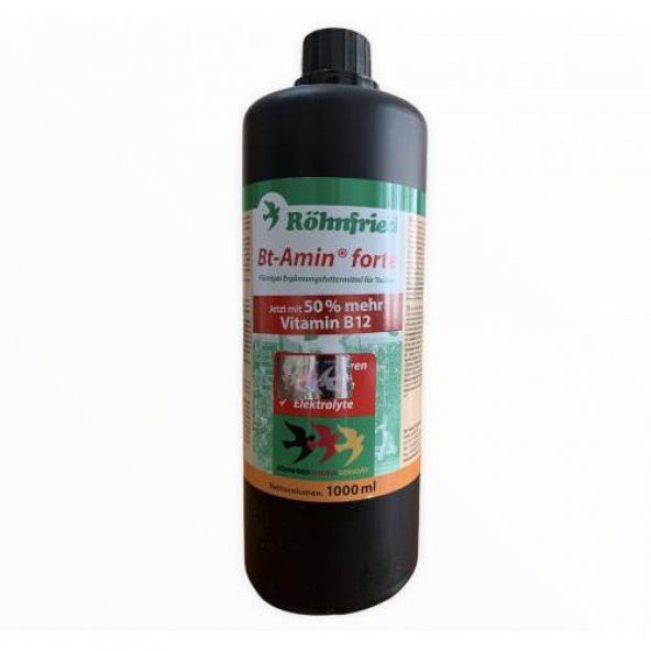Röhnfried Bt-Amin Forte, Amino Asit - B Vitamini ve Elektrolit Karışımı ( 20 mL Bölünmüş Ürün ) - 2