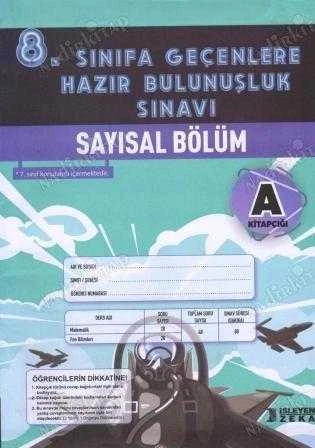 8. Sınıfa Geçenlere Hazır Bulunuşluk Sınavı A Kitapçığı (7. Sınıf Konularını İçermektedir), Kolektif