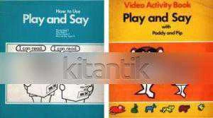 How To Use Play and Say + Video Activity Book Play and Say With Paddy and Pip (2 Book Set) - 1978 Yılı İkinci Baskısı