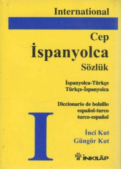 Cep İspanyolca Sözlük - İspanyolca/Türkçe - Türkçe/İspanyolca - 2017 Yılı Plastik Kapaklı İlk Baskısı