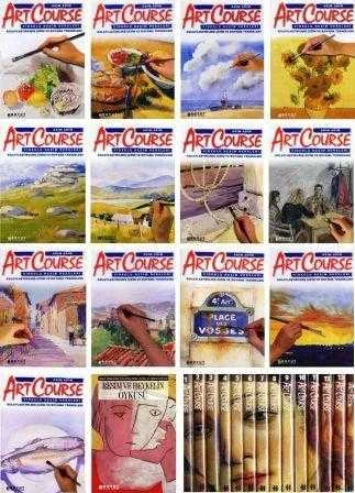 Adım Adım ART COURSE Videolu Resim Dersleri "Kolaylaştırılmış Çizim ve Boyama Teknikleri" / 13 Video + 1 ART Book (Resim ve Heykelin Öyküsü Kitabı)