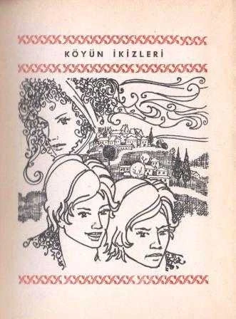Köyün İkizleri - Nazife Müren Çevirisi - 1971 Yıl Bez Ciltli İlk Baskısı