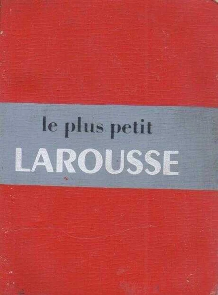 Le Plus Petit Larousse mini dictionnaire - 1946 Yılı Plastik Kapaklı İlk Baskısı