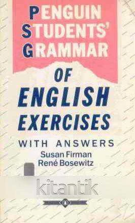 Penguin Students' Grammar Of English Exercises - Teachers Editions / With Answers - 1988 Yılı İlk Baskısı